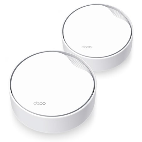 TP-Link DECO X50-POE(2-PACK) sistema Wi-Fi Mesh (Wi-Fi en malla) Doble banda (2,4 GHz / 5 GHz) Wi-Fi 6 (802.11ax) Blanco Interno