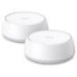 TP-Link DECO BE25(2-PACK) sistema Wi-Fi Mesh (Wi-Fi en malla) Doble banda (2,4 GHz / 5 GHz) Wi-Fi 7 (802.11be) Blanco Interno