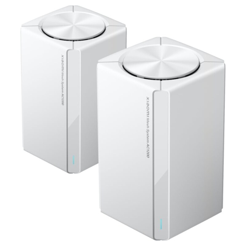 Xiaomi AC1200 2 Pack Doble banda (2,4 GHz / 5 GHz) Wi-Fi 5 (802.11ac) Blanco Interno