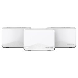 Mercusys HALO H27BE Doble banda (2,4 GHz / 5 GHz) Wi-Fi 6 (802.11ax) Blanco 3 Interno