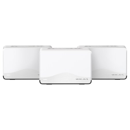 Mercusys HALO H27BE Doble banda (2,4 GHz / 5 GHz) Wi-Fi 6 (802.11ax) Blanco 3 Interno