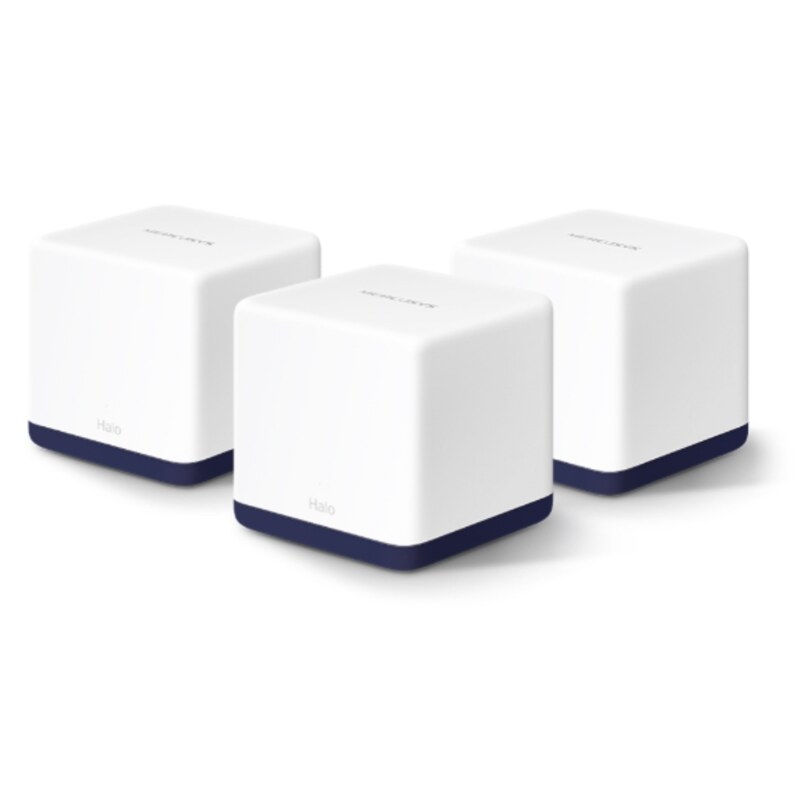 Mercusys Halo H50G (3-pack) Doble banda (2,4 GHz / 5 GHz) Wi-Fi 5 (802.11ac) Blanco Interno