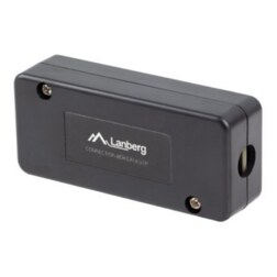 Lanberg PLC-6UL1-B caja de conexiones de red Cat6 Negro