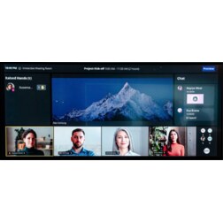 MAXHUB UW105NA pantalla de señalización Pantalla plana para señalización digital 2,67 m (105") LCD Wifi 5K Ultra HD Negro