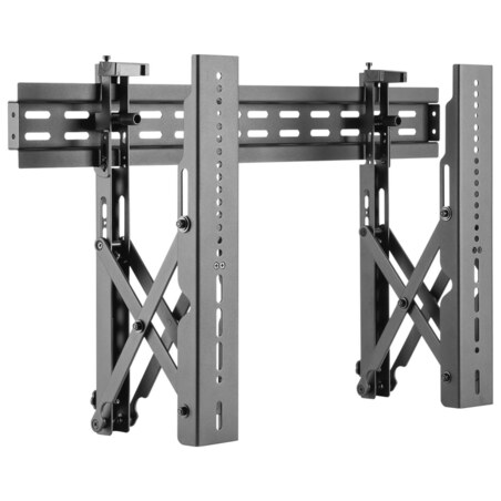 AISENS Soporte para Videowall Nivelable y Función Pop-Out para TV 45Kg de 37-70, Negro