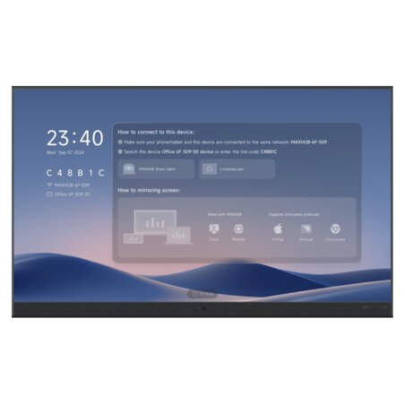 MAXHUB DVLED RAPTOR SERIES V3 3,81 m (150") 1920 x 1080 Pixeles Wi-Fi 6 (802.11ax) Negro Bluetooth