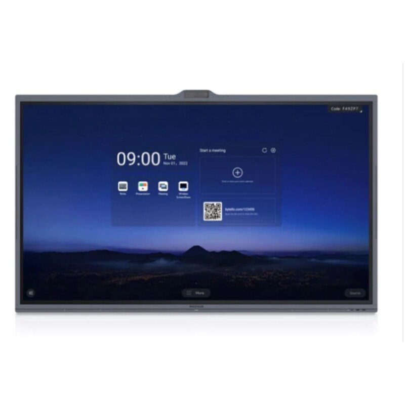 MAXHUB V6530 pantalla para sala de reuniones 165,1 cm (65") 3840 x 2160 Pixeles LED Negro