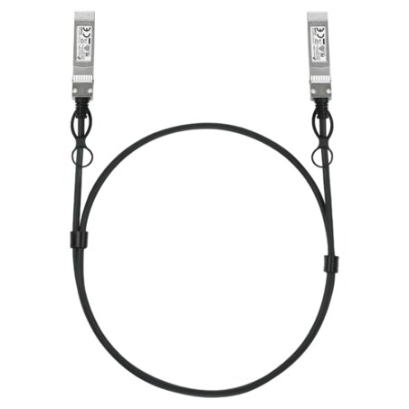 TP-Link Omada SM6220-1M Cable de fibra óptica e InfiniBand SFP28 Negro, Plata