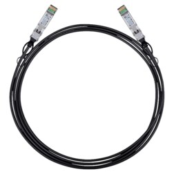 TP-Link Omada SM5220-3M Cable de fibra óptica e InfiniBand SFP+ DAC Negro