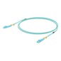 Ubiquiti UniFi ODN 3m cable de fibra optica LC OM3 Color aguamarina