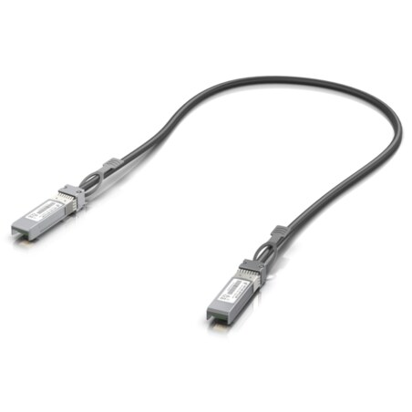 Ubiquiti UACC-DAC-SFP10-0.5M Cable de fibra óptica e InfiniBand 0,5 m SFP+ Negro