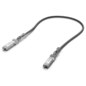Ubiquiti UACC-DAC-SFP10-0.5M Cable de fibra óptica e InfiniBand 0,5 m SFP+ Negro