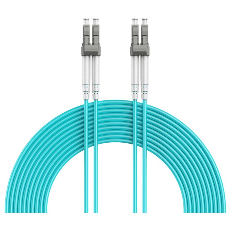 Gembird CFO-MDOM4-LC/LC-30M Cable de fibra óptica e InfiniBand LC/UPC Color aguamarina