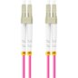 Lanberg FO-LULU-MD41-0005-VT Cable de fibra óptica e InfiniBand 0,5 m LC LC/UPC Violeta