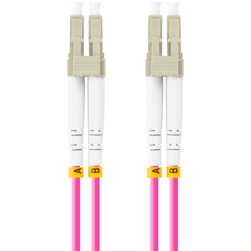 Lanberg FO-LULU-MD41-0020-VT Cable de fibra óptica e InfiniBand 2 m LC Violeta