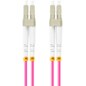 Lanberg FO-LULU-MD41-0020-VT Cable de fibra óptica e InfiniBand 2 m LC Violeta