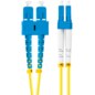 Lanberg FO-SULU-SD11-0050-YE Cable de fibra óptica e InfiniBand 5 m SC LC Amarillo