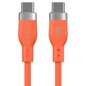 Targus HyperJuice Flex cable USB USB 2.0 1,5 m USB C 0,48 Gbit/s 60 W Naranja