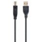 Gembird CCP-USB2-AMBM-10 cable USB 3,04 m USB A USB B Negro