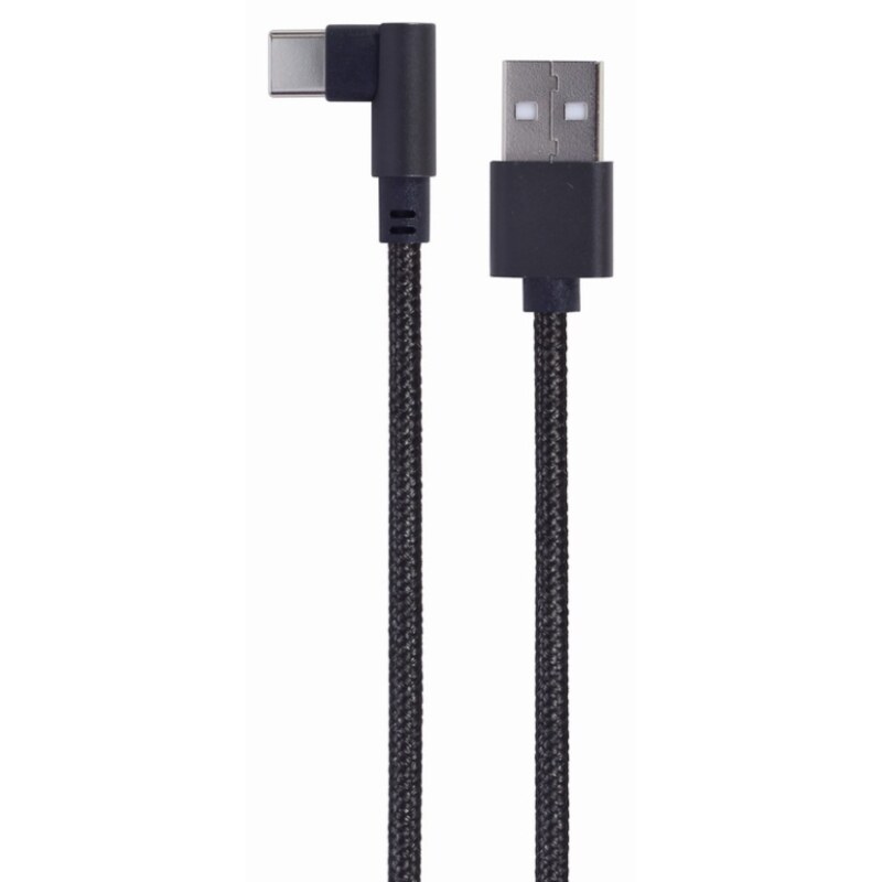 Gembird CC-USB2-AMCML-0.2M cable USB USB 2.0 0,2 m USB A USB C 0,48 Gbit/s Negro