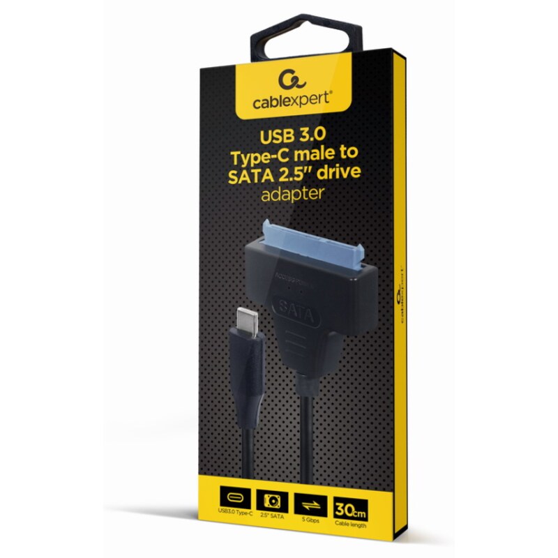 Gembird AUS3-03 cable USB 2.0 0,2 m USB C Negro