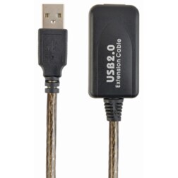 Gembird USB A/USB A M/F 10m cable USB USB 2.0 Negro