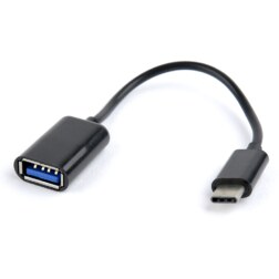 Gembird AB-OTG-CMAF2-01 cable USB 0,2 m USB C USB A Negro
