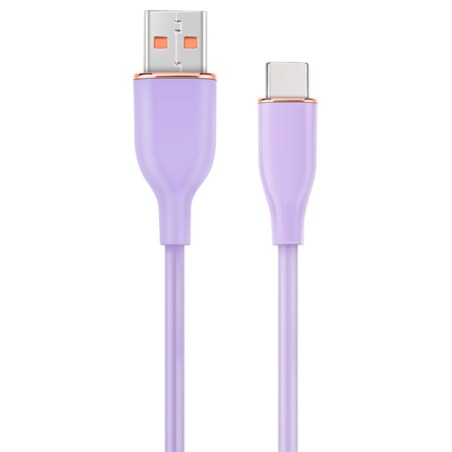 Gembird CC-USB2S-AMCM-1.5M-P cable USB USB 2.0 1,5 m USB A USB C Púrpura