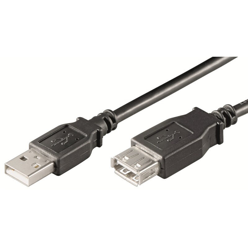 Ewent EC1011 cable USB 1 m USB A Negro