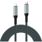 Ewent EC1071 cable USB USB4 Gen 3x2 1 m USB C Negro
