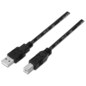 AISENS A101-0008 cable USB USB 2.0 4,5 m USB A USB B Negro