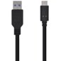 AISENS Cable USB 3.1 Gen 2 10 Gbps 3 A, Tipo C/M-A/M, Negro, 1.5m