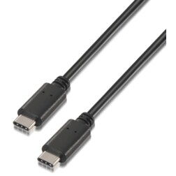 AISENS A107-0058 cable USB USB 2.0 3 m USB C Negro