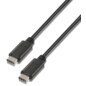 AISENS A107-0058 cable USB USB 2.0 3 m USB C Negro