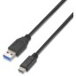AISENS A107-0060 cable USB USB 3.2 Gen 2 (3.1 Gen 2) 1 m USB A USB C Negro