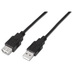 AISENS A101-0017 cable USB USB 2.0 3 m USB A Negro