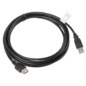 Lanberg CA-USBE-10CC-0030-BK cable USB USB 2.0 3 m USB A 0,48 Gbit/s Negro