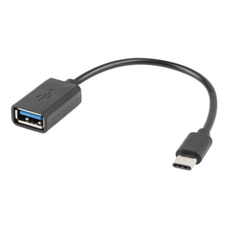 Lanberg AD-OTG-UC-01 cable USB USB 2.0 0,15 m USB A USB C Negro