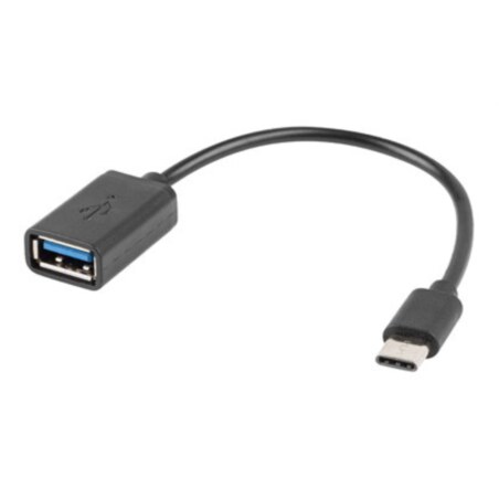 Lanberg AD-OTG-UC-01 cable USB USB 2.0 0,15 m USB A USB C Negro