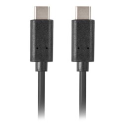 Lanberg CA-CMCM-10CU-0018-BK cable USB USB 2.0 1,8 m USB C Negro