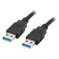Lanberg CA-USBA-30CU-0010-BK cable USB USB 3.2 Gen 1 (3.1 Gen 1) 1 m Negro