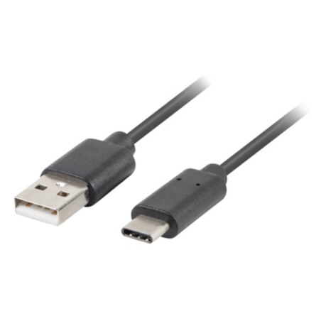 Lanberg CA-USBO-31CU-0010-BK cable USB 1 m USB 3.2 Gen 1 (3.1 Gen 1) USB A USB C Negro