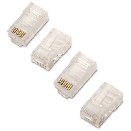 AISENS A138-0292 conector RJ-45 Transparente