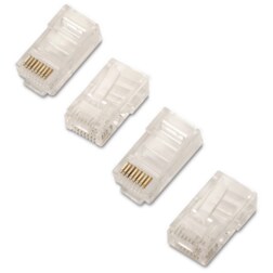 AISENS A139-0297 conector RJ-45 Transparente