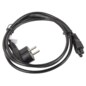 Lanberg CA-C5CA-11CC-0018-BK cable de transmisión Negro 1,8 m CEE7/7 C5 acoplador