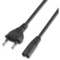 AISENS A132-0173 cable de transmisión Negro 1,5 m CEE7/7 C7 acoplador