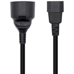 AISENS Cable Alimentación 16A, C14/M A CEE7/H, 25cm