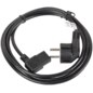 Lanberg CA-C13C-12CC-0030-BK cable de transmisión Negro 3 m CEE7/7 IEC 320