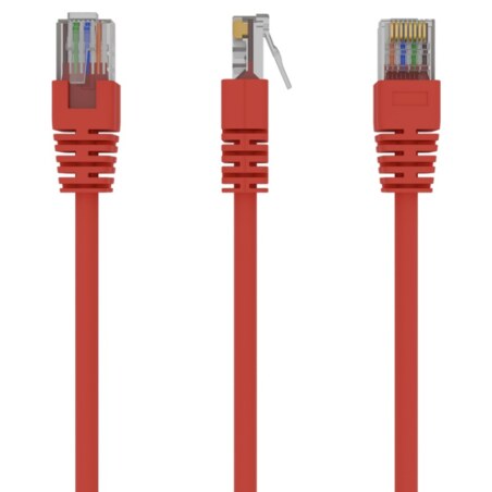 Gembird PP12-0.5M/R cable de red 0,5 m