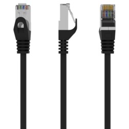Gembird Patch Cord Cat.6 UTP 2m cable de red Negro Cat6 U/UTP (UTP)